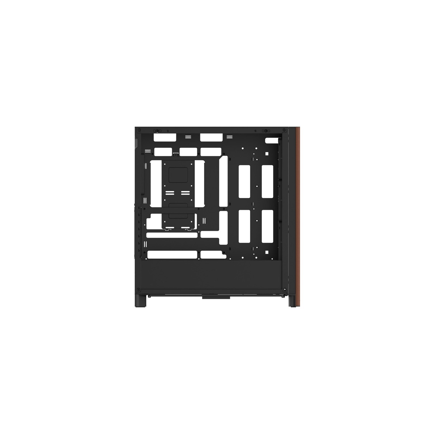 Thermaltake S370 WS Mid Tower Case - Wood Accent CA-11J-00M1WN-00 (Boxed) — Buy in Cyprus with Fast Delivery