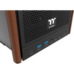 Thermaltake S370 WS Mid Tower Case - Wood Accent CA-11J-00M1WN-00 (Boxed) — Buy in Cyprus with Fast Delivery