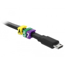 Cable marker clips - 0-9, colored, 100 pieces, cable ties — Buy in Cyprus with Fast Delivery
