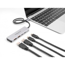 USB 10 Gbps USB Type-C Hub with 2x USB-A and 2x USB-C - USB Hub — Buy in Cyprus with Fast Delivery