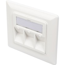 Empty box for Keystone modules - 2x RJ-45, connection box — Buy in Cyprus with Fast Delivery