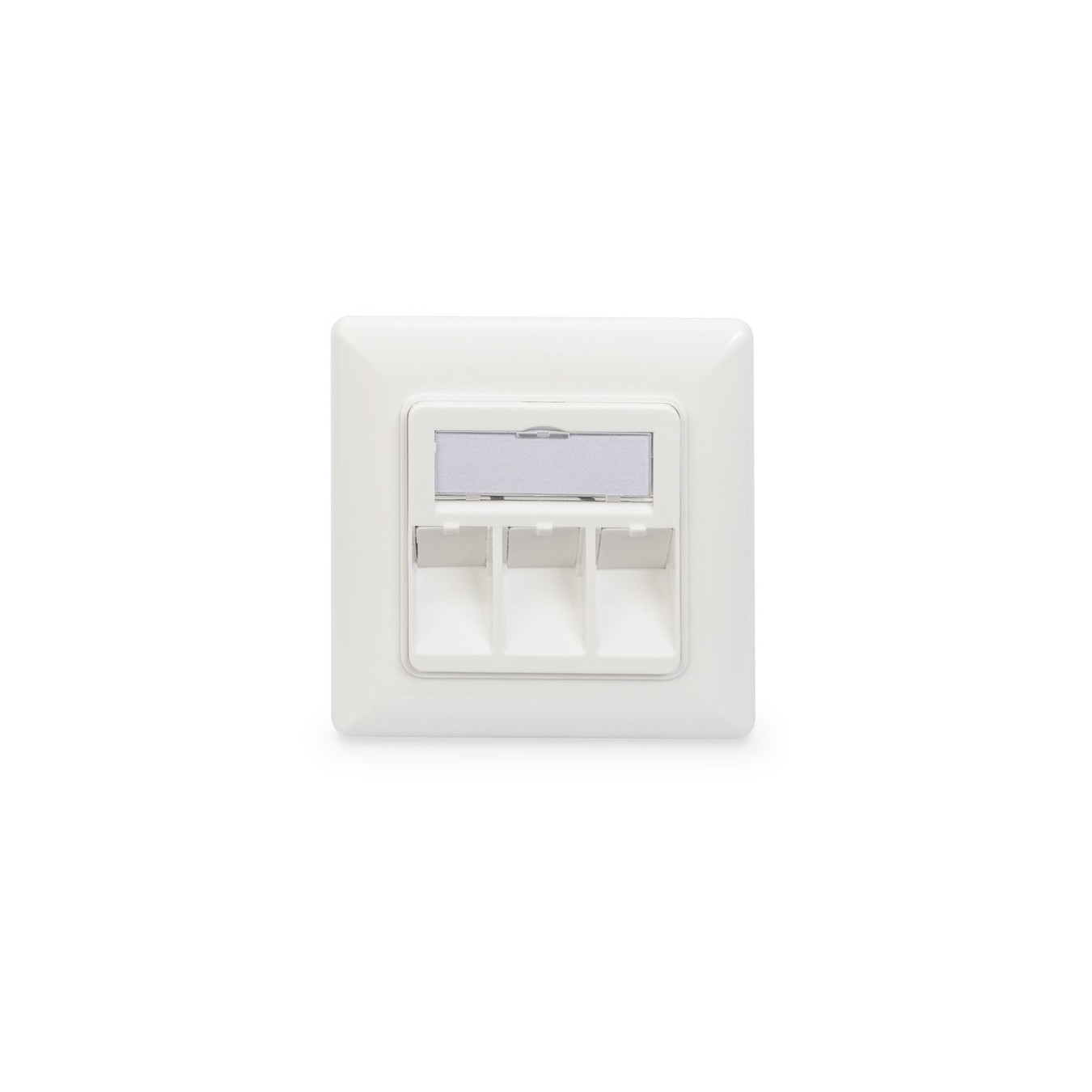 Empty box for Keystone modules - 2x RJ-45, connection box — Buy in Cyprus with Fast Delivery