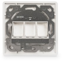 Empty box for Keystone modules - 2x RJ-45, connection box — Buy in Cyprus with Fast Delivery