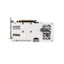 SAPPHIRE PURE Radeon RX 9060 XT - 16GB GDDR6 White - 3290 MHz Boost, PCIe 5.0, Dual-X Dual-Fan (Boxed)