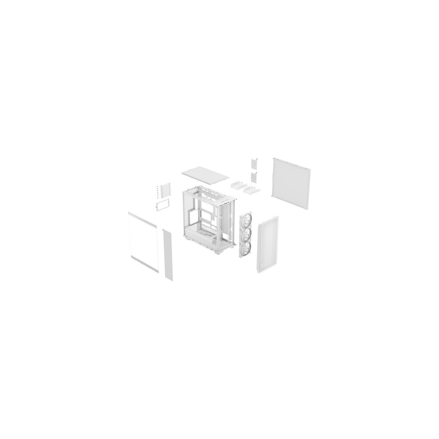 Fractal Design Epoch XL TG RGB Clear Tint - E-ATX Mid Tower Case - FD-C-EPO1X-05 (Boxed) — Buy in Cyprus with Fast Delivery