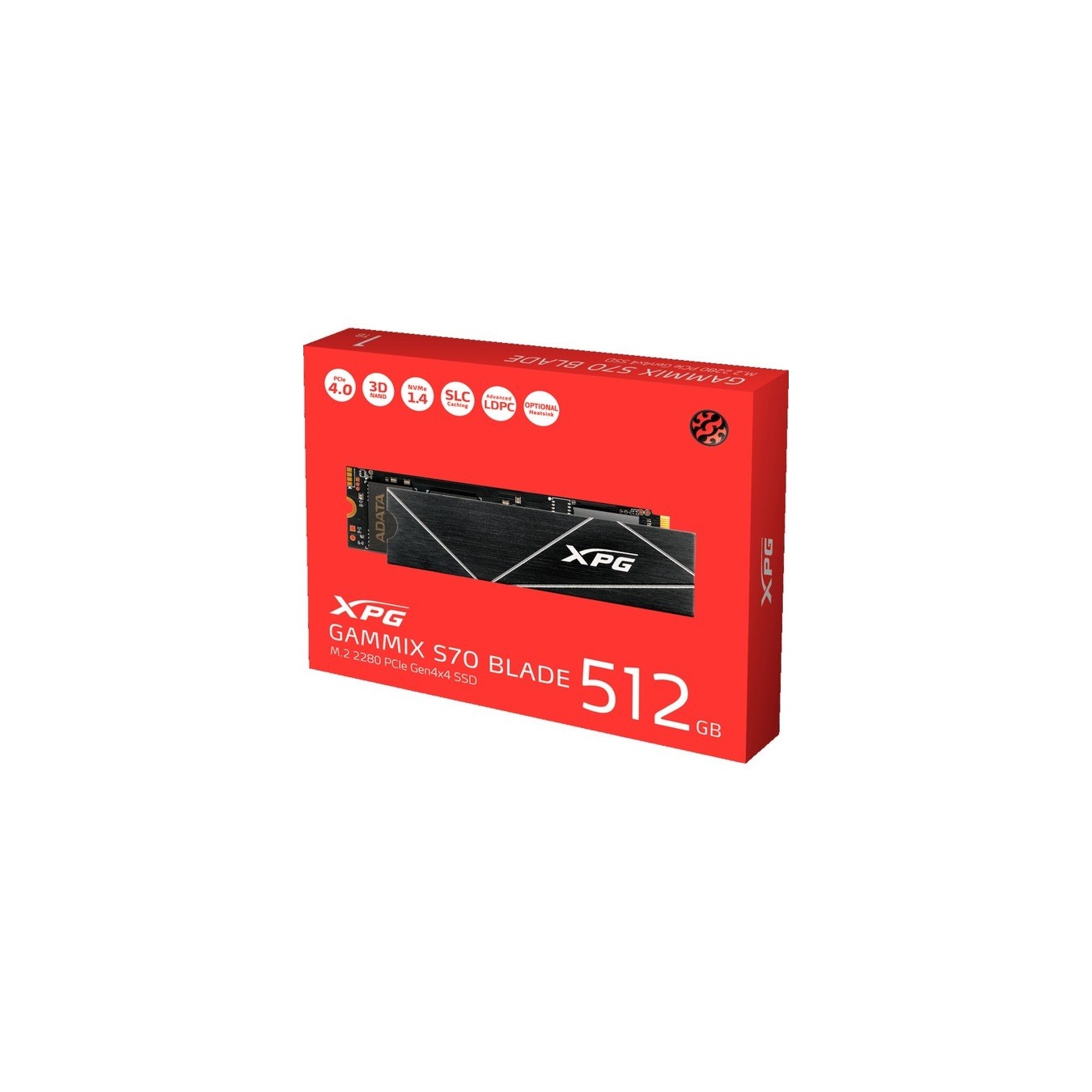 XPG GAMMIX S70 BLADE 512 GB, SSD — Buy in Cyprus with Fast Delivery