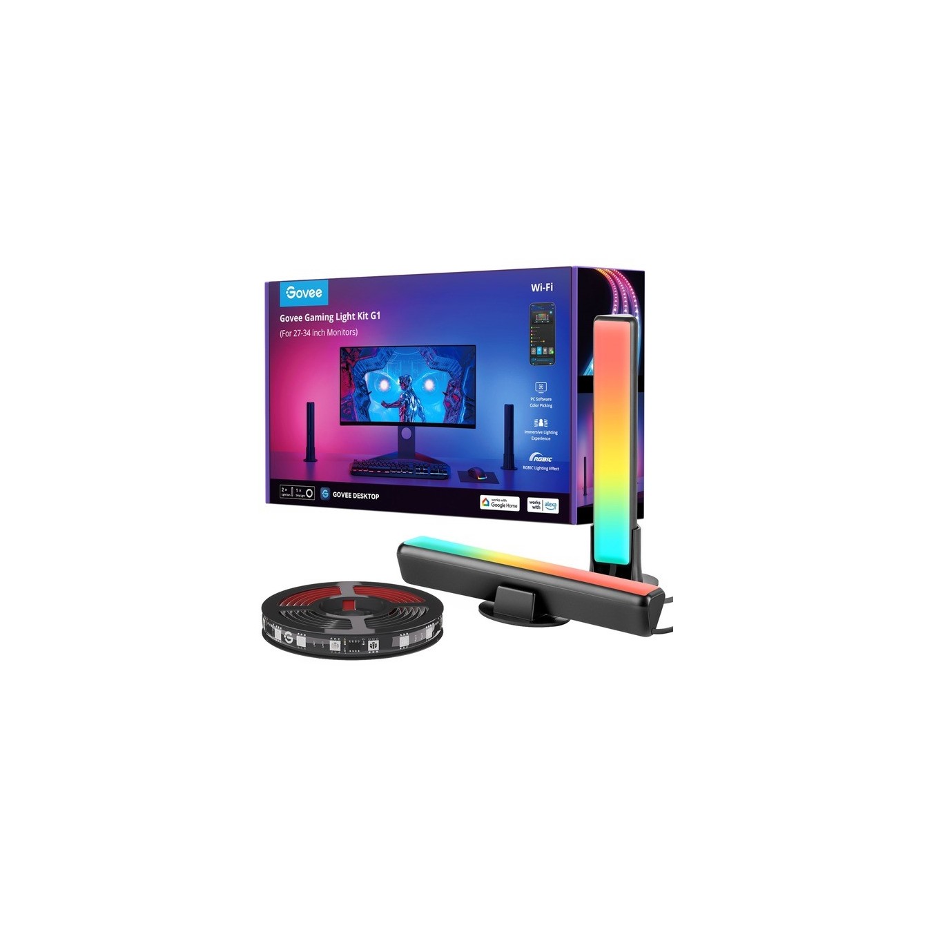 PC Monitor Pro Kit (for 27-34' monitor), LED light — Buy in Cyprus with Fast Delivery