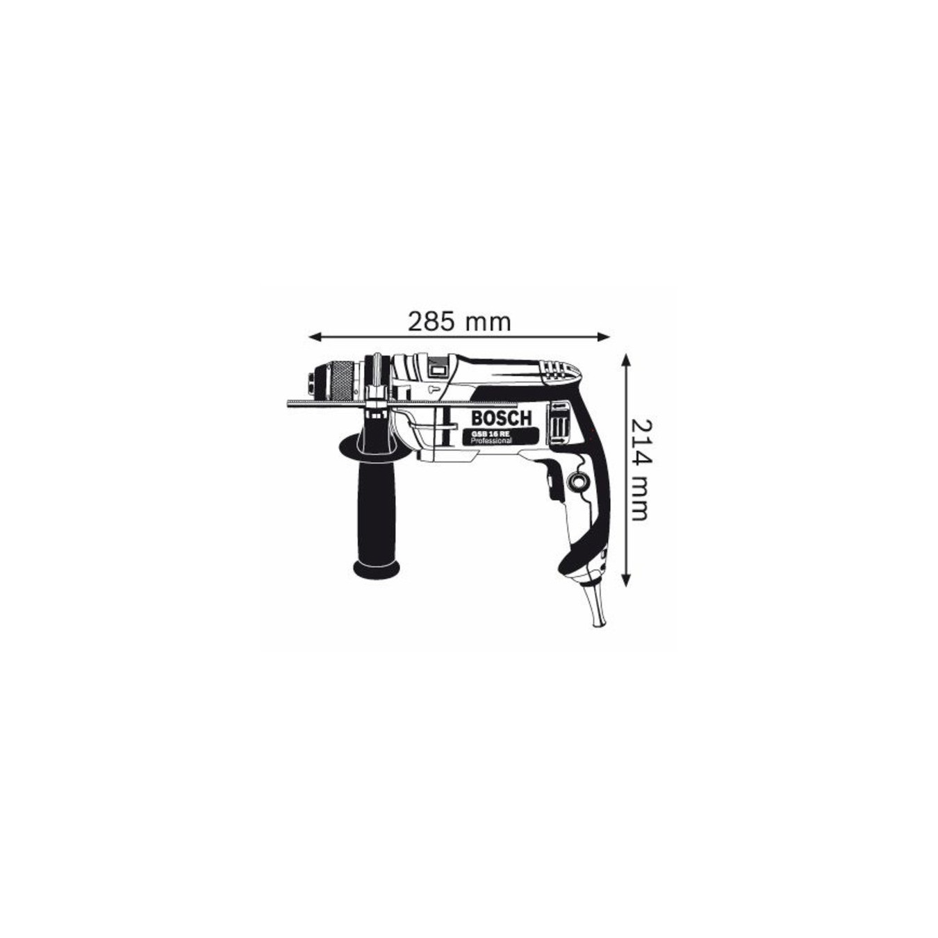 Impact drill GSB 16 RE Professional — Buy in Cyprus with Fast Delivery