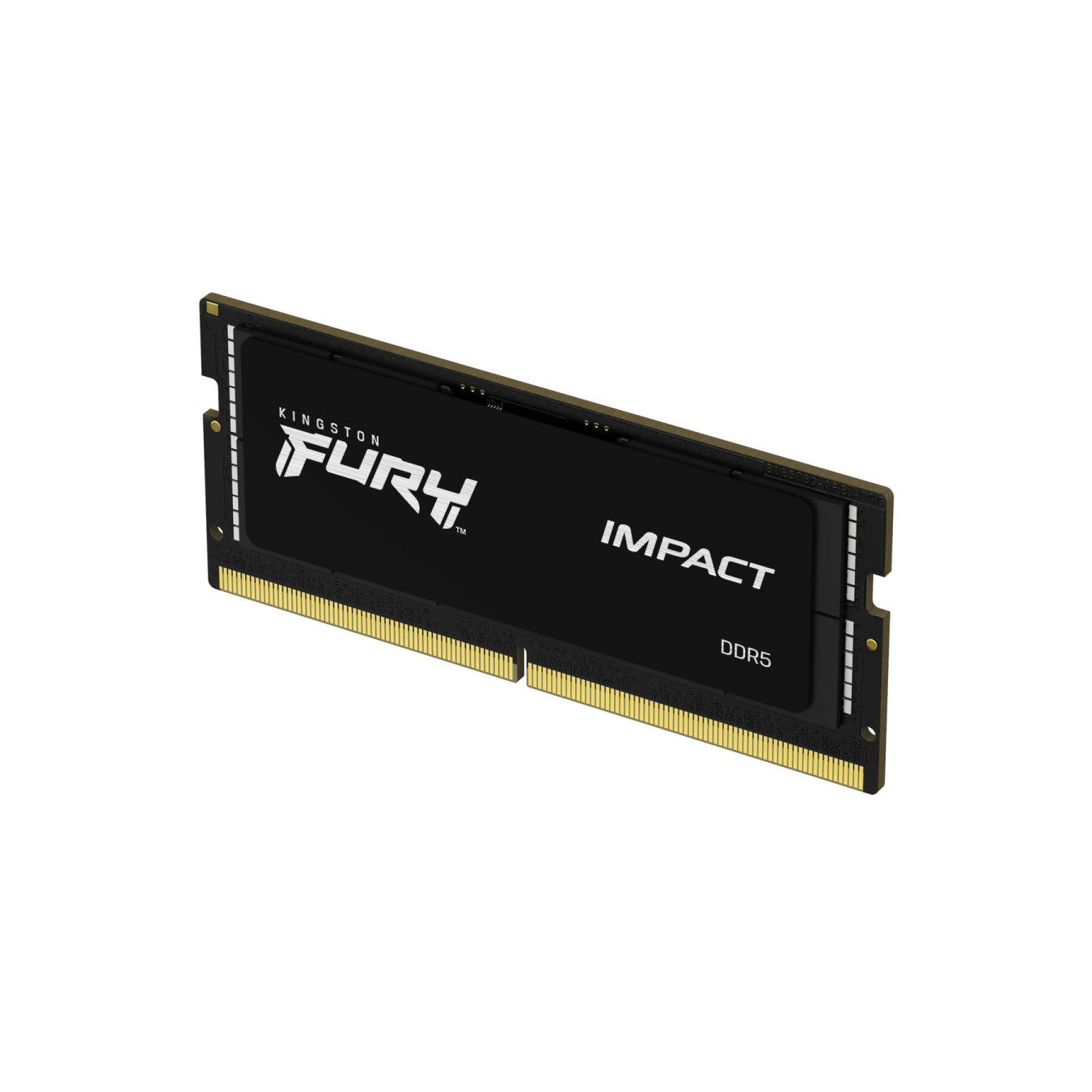 Kingston FURY Impact 16GB DDR5 SO-DIMM - KF556S40IB-16 - PC5-5600 (5600MT/s) CL40, Intel XMP 3.0 & Plug N Play