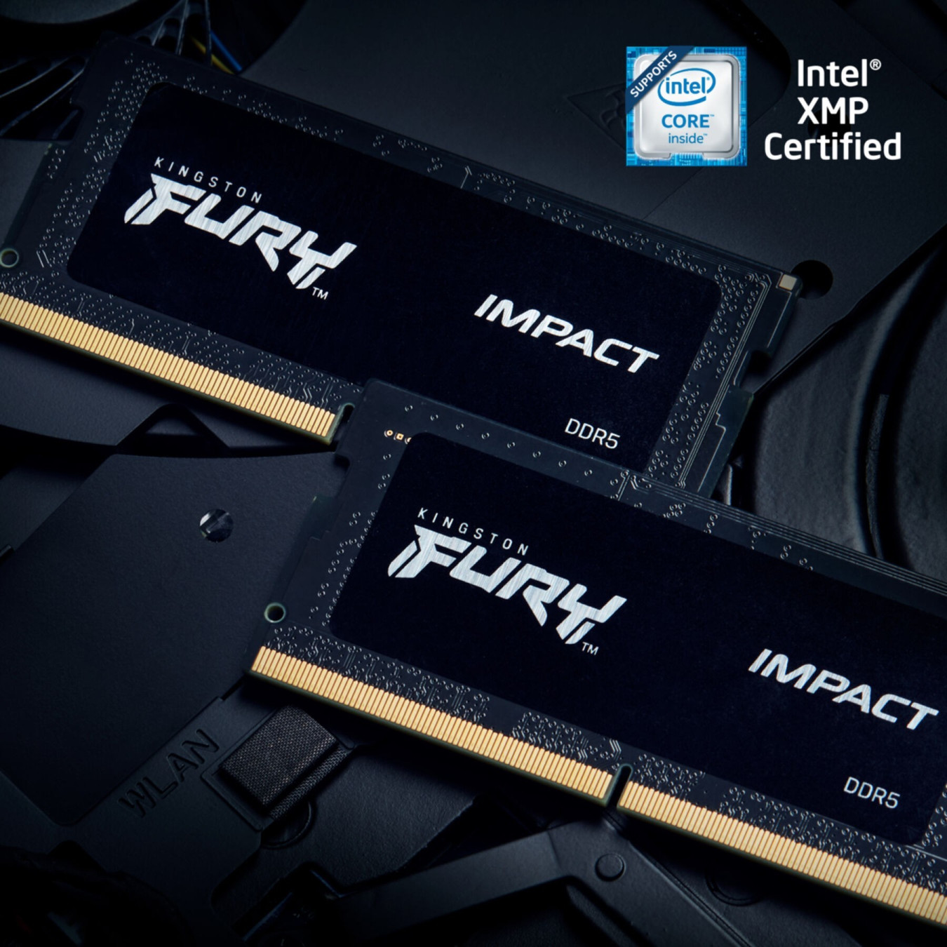 Kingston FURY Impact 16GB DDR5 SO-DIMM - KF556S40IB-16 - PC5-5600 (5600MT/s) CL40, Intel XMP 3.0 & Plug N Play