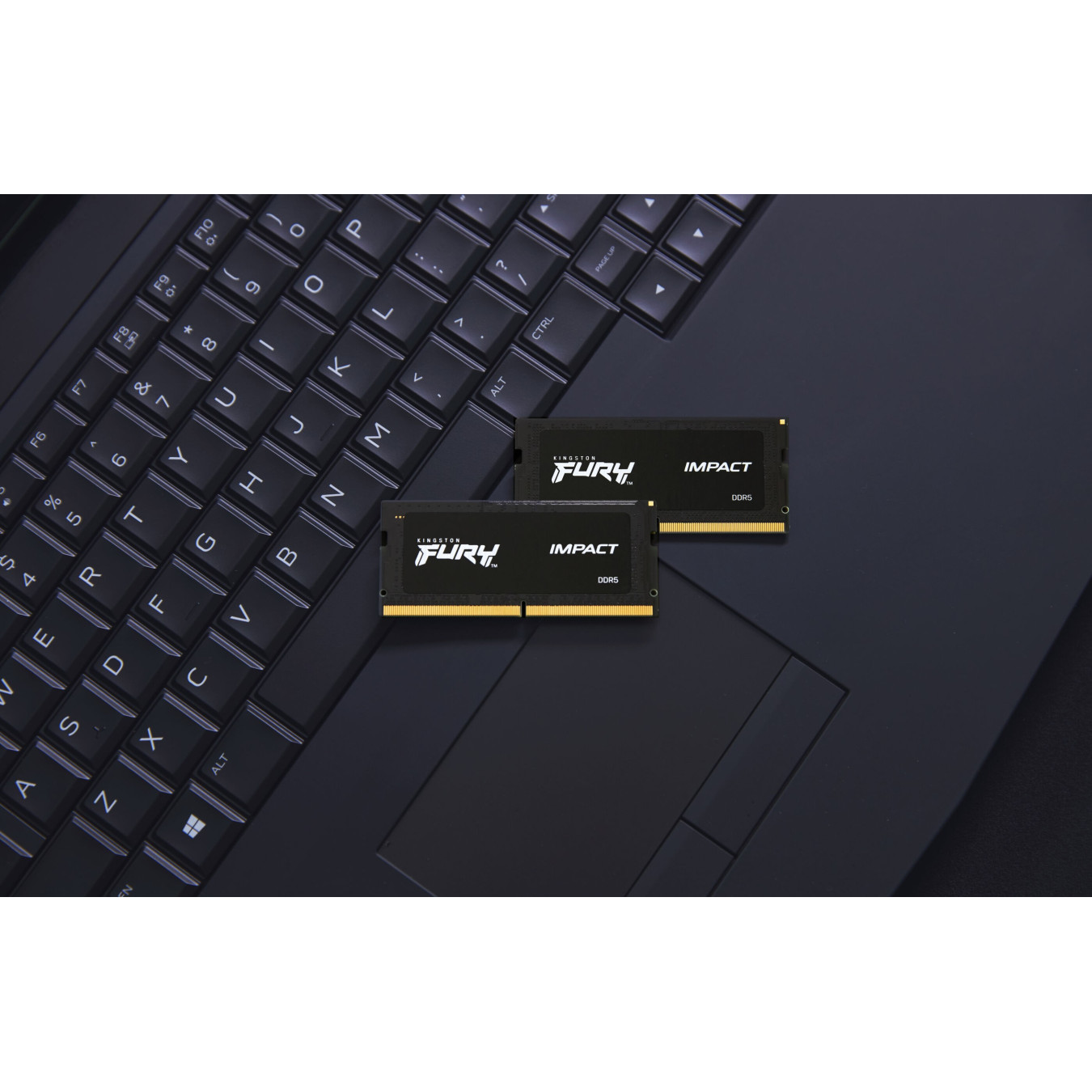 Kingston FURY Impact 16GB DDR5 SO-DIMM - KF556S40IB-16 - PC5-5600 (5600MT/s) CL40, Intel XMP 3.0 & Plug N Play