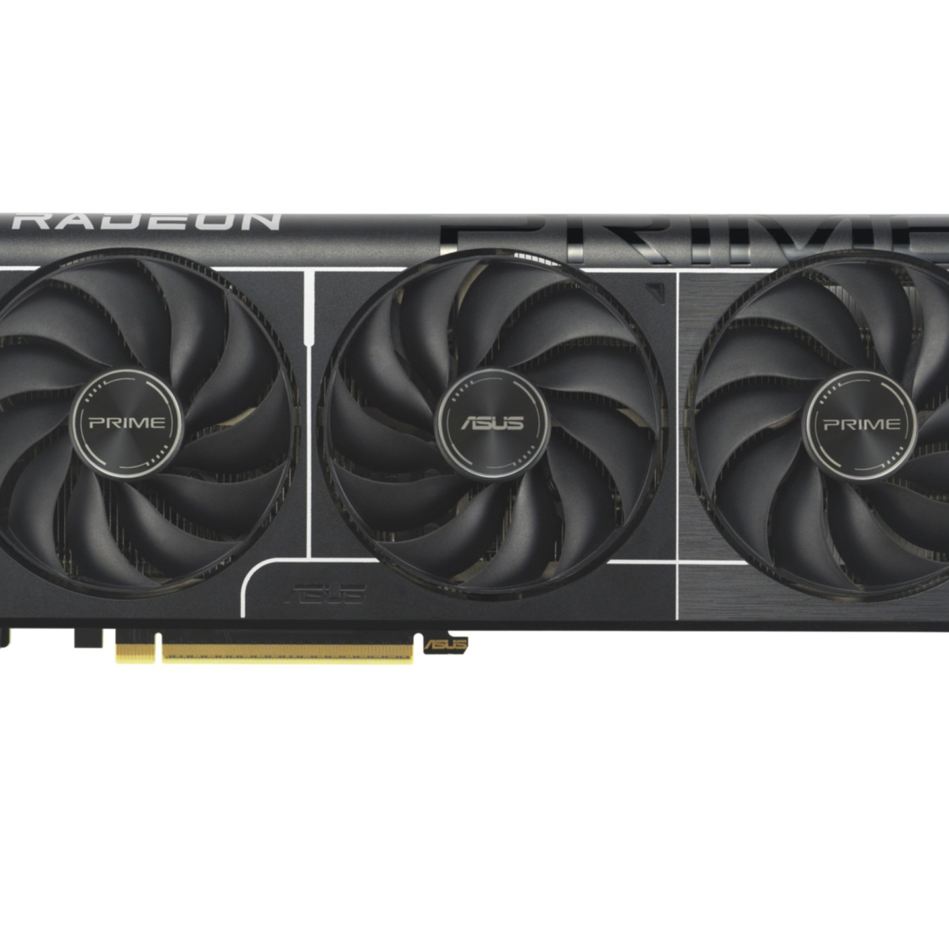 ASUS Radeon RX 9060 XT Prime OC - 16GB GDDR6 - Black, PCIe 5.0, 3x Axial Fans, HDMI 2.1b & 2x DP 2.1a