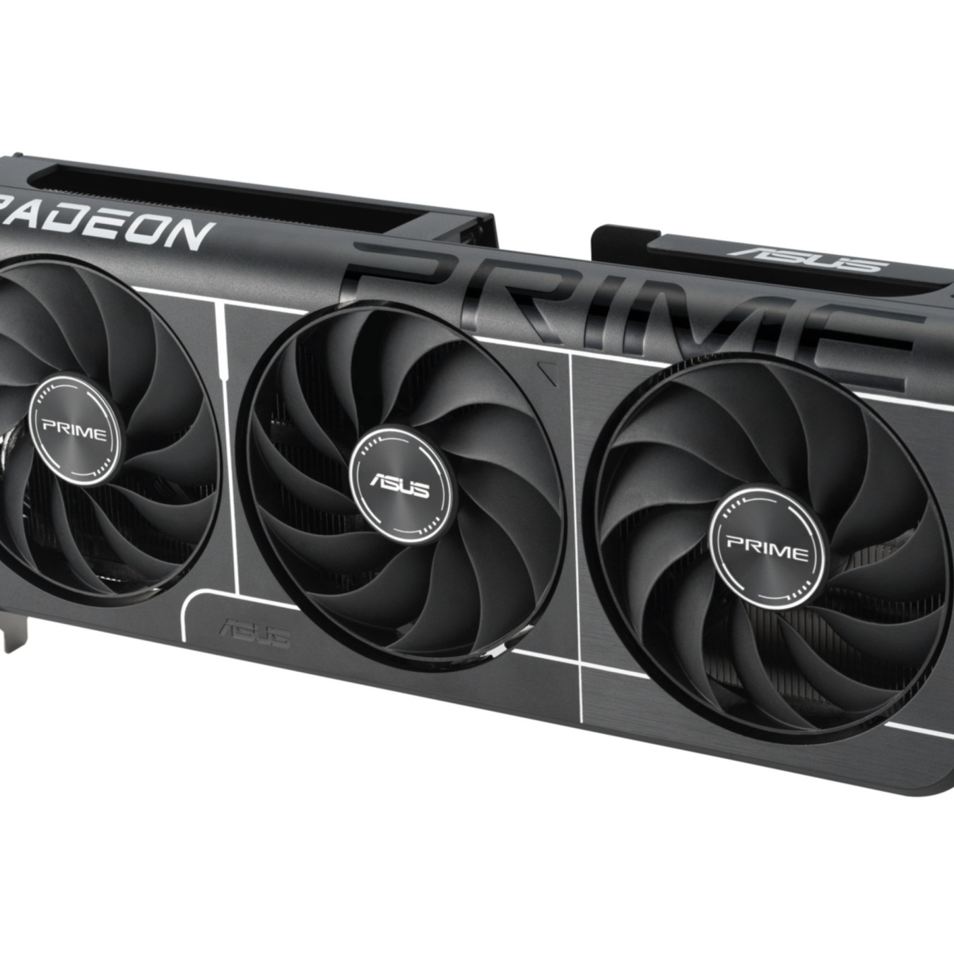 ASUS Radeon RX 9060 XT Prime OC - 16GB GDDR6 - Black, PCIe 5.0, 3x Axial Fans, HDMI 2.1b & 2x DP 2.1a