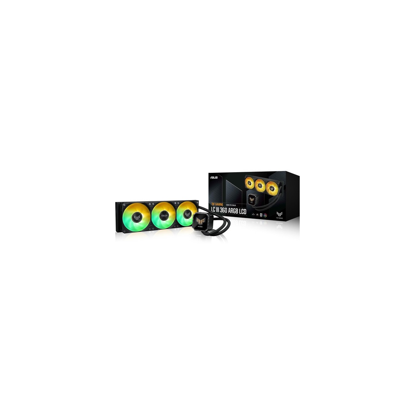TUF Gaming - LC III 360 ARGB LCD - water cooling — Buy in Cyprus with Fast Delivery