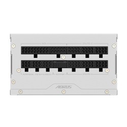 Buy Gigabyte AORUS ELITE P1000W - 1000W Platinum, Fully-Modular ATX 3.1 PSU (White) in Cyprus, Nicosia, Limassol, Larnaka, Pafos