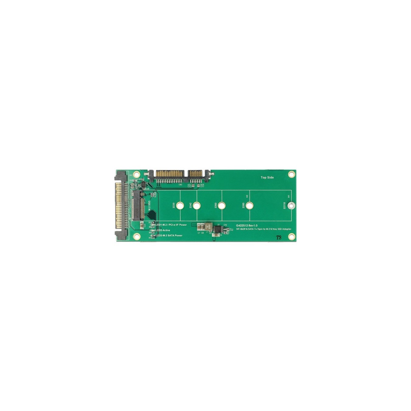Converter - U.2 SFF to SATA M.2 22P — Buy in Cyprus with Fast Delivery