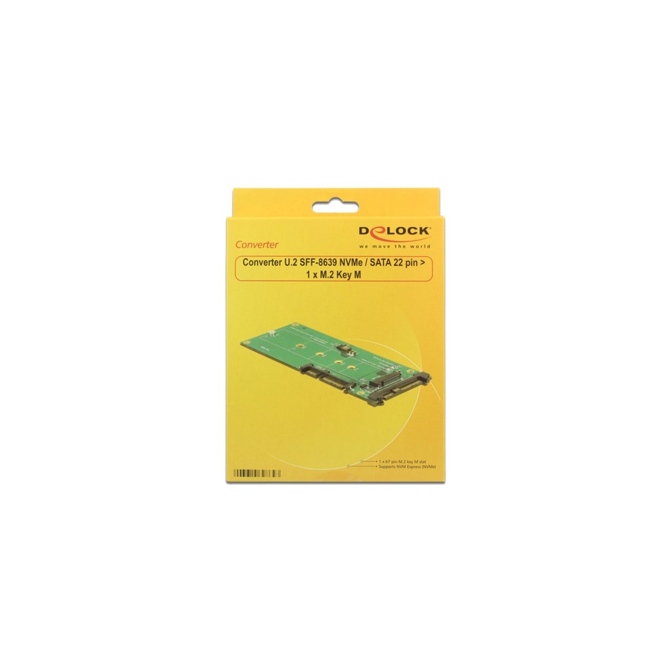 Converter - U.2 SFF to SATA M.2 22P — Buy in Cyprus with Fast Delivery