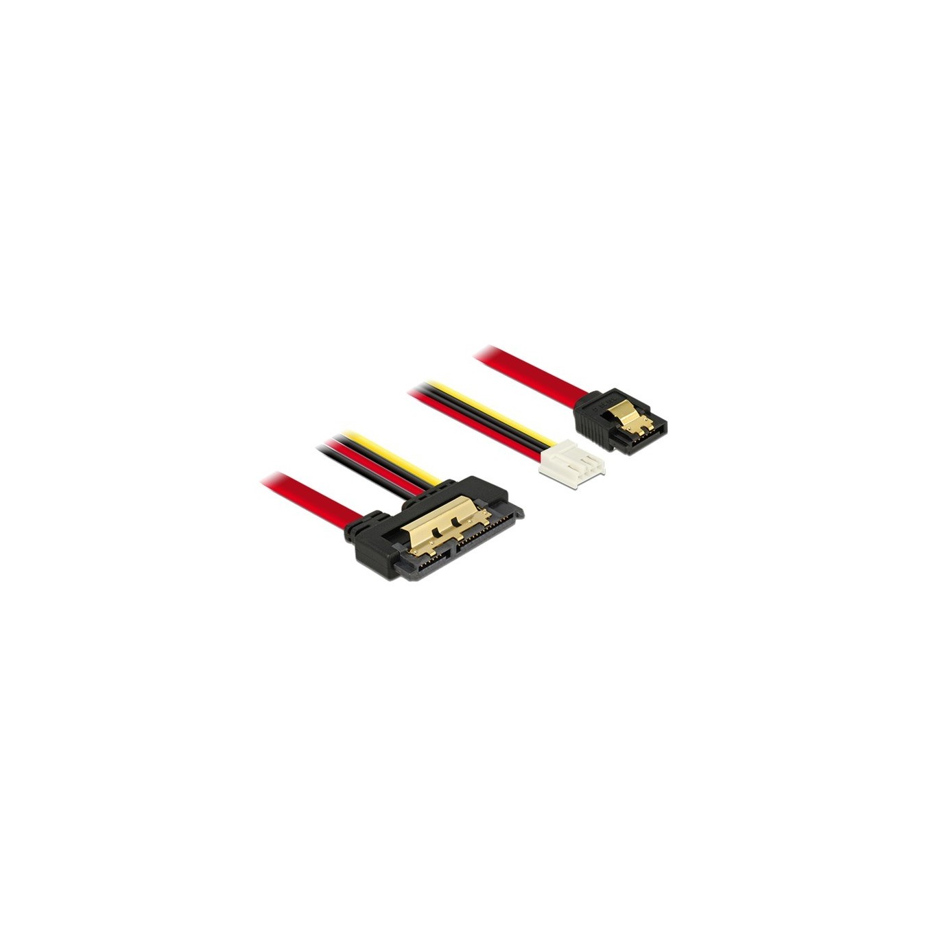 Adapter Cable - SATA 7Pin + Floppy 4Pin to SATA 22Pin — Buy in Cyprus with Fast Delivery