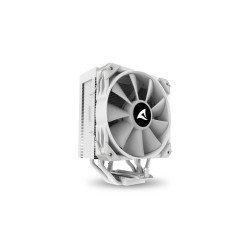 Buy Sharkoon A40 Air Cooler - RGB White - 120mm PWM Fan, 4 Heatpipes, 12 LEDs in Cyprus, Nicosia, Limassol, Larnaka, Pafos
