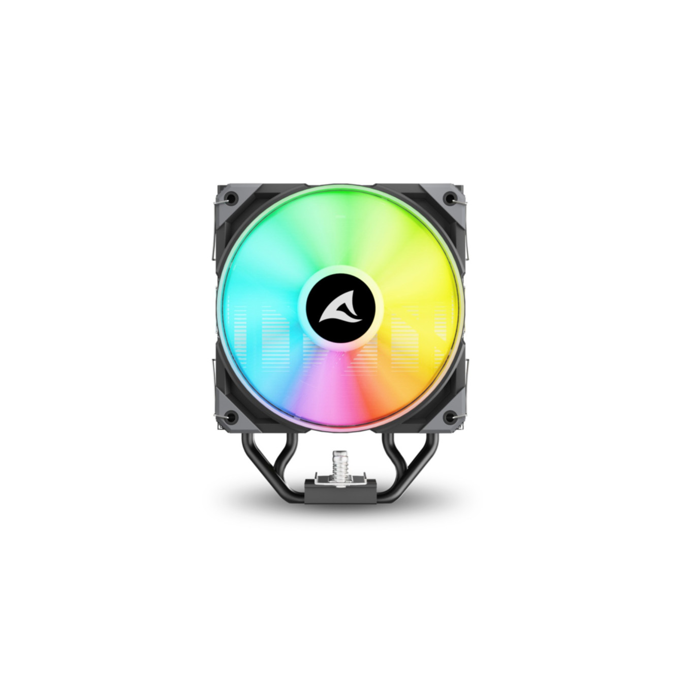 Sharkoon A40 Air Tower CPU Cooler - A40 - 120mm RGB Fan, 4 Heatpipes, Black — Buy in Cyprus with Fast Delivery