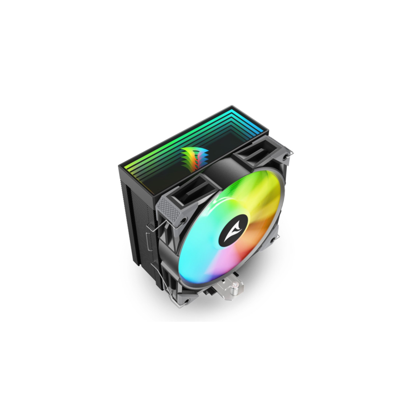 Sharkoon A40 Air Tower CPU Cooler - A40 - 120mm RGB Fan, 4 Heatpipes, Black — Buy in Cyprus with Fast Delivery