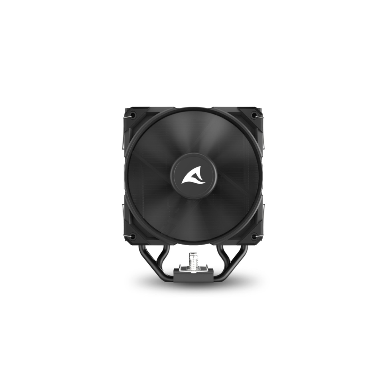 Sharkoon A40 Air Tower CPU Cooler - A40 - Black, 4 Heatpipes, 120mm PWM Fan, LGA1700/AM5 Compatible