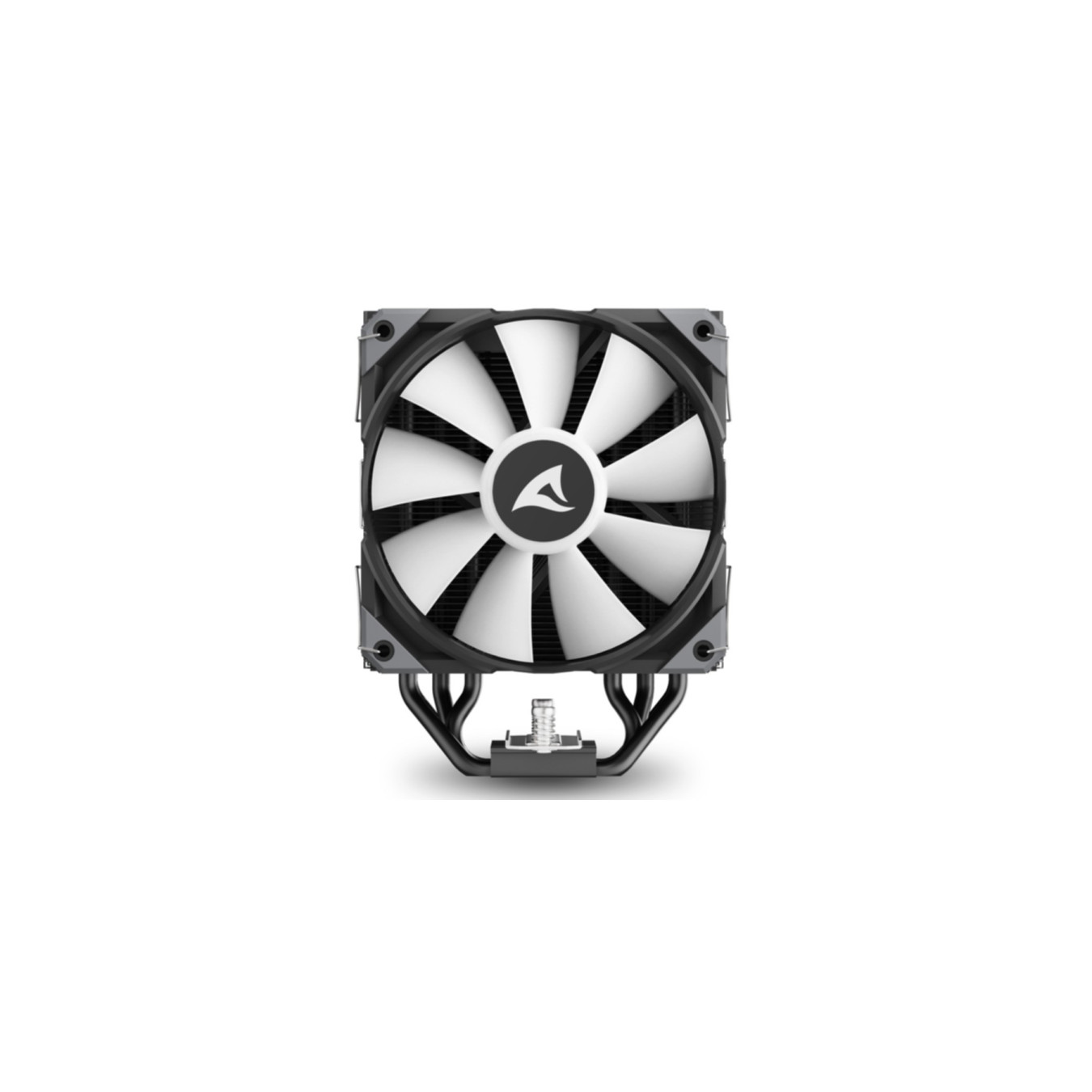 Sharkoon A50 Air Cooler - A50 - RGB 120mm Fan, Black - LGA1700 & AM5 Compatible — Buy in Cyprus with Fast Delivery