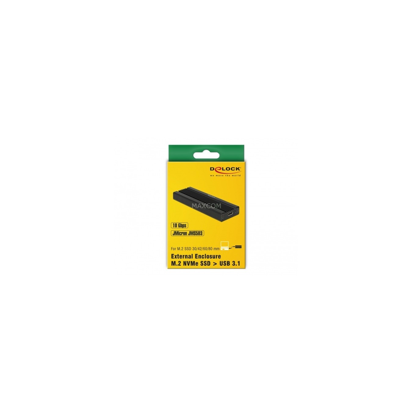 External enclosure for M.2 NVMe PCIe SSD - drive enclosure — Buy in Cyprus with Fast Delivery