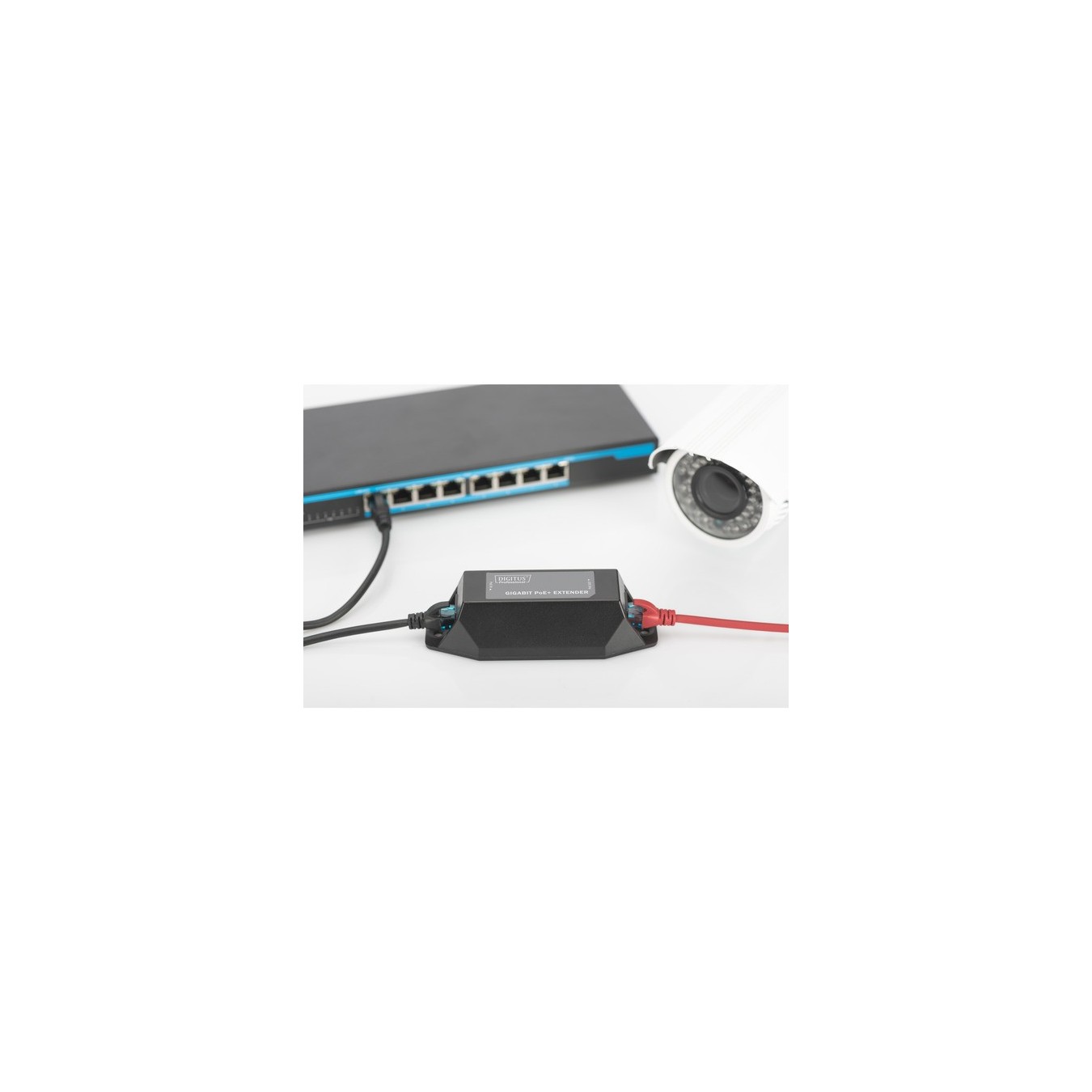 Digitus DN-95123 Gigabit PoE+ Repeater - 802.3at 22W | Armenius Store