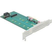 PCI Express x4 Card - 1 x M.2 Key B + 1 x NVMe M.2 Key M, Controller — Buy in Cyprus with Fast Delivery