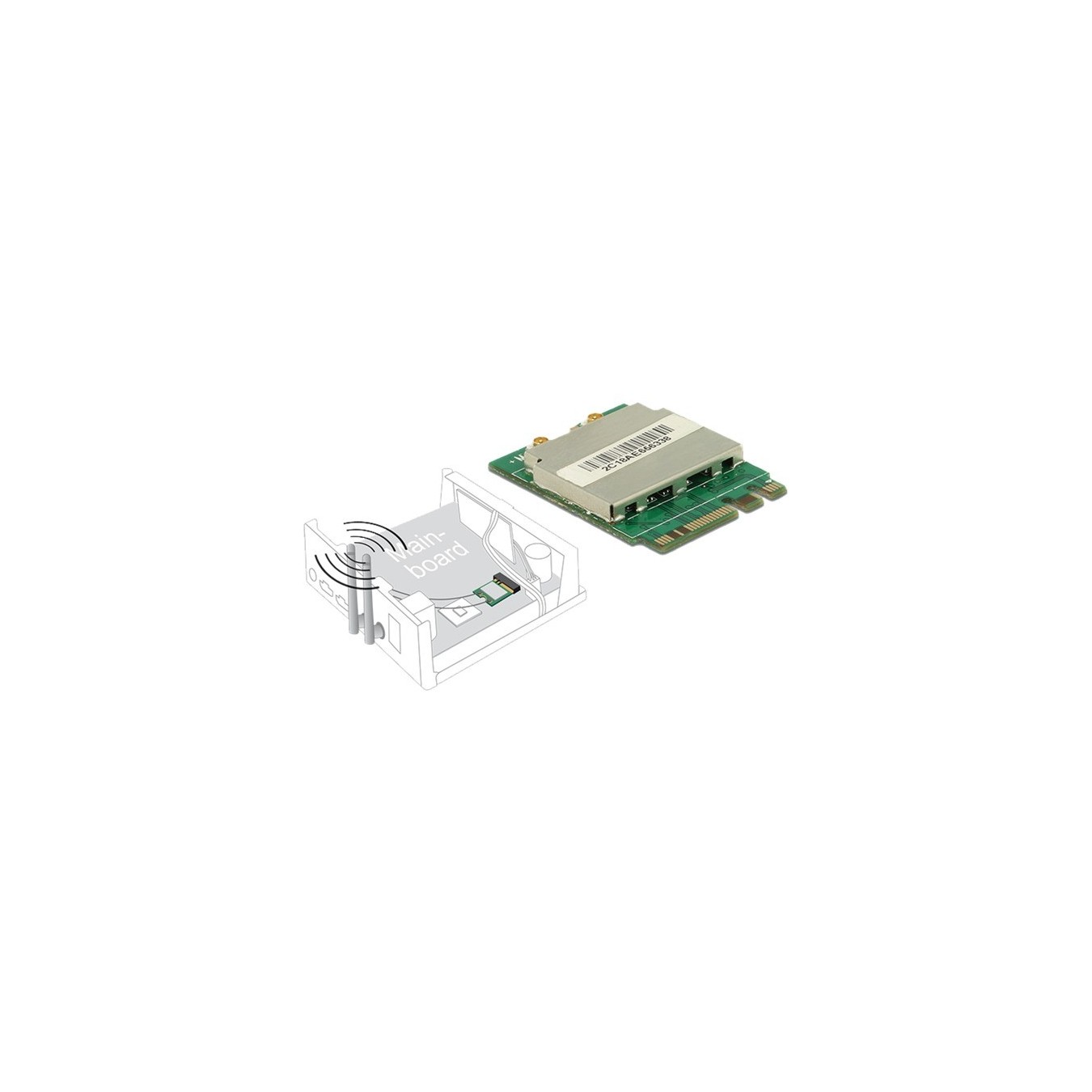 M.2 Module - WLAN + Bluetooth 4.0, LAN Adapter — Buy in Cyprus with Fast Delivery