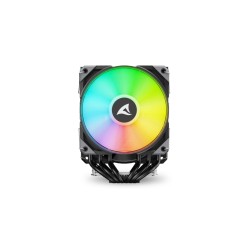 Buy Sharkoon A60 Air Cooler - A60 - RGB Black, Dual 120mm Fans, 6 Heatpipes, LGA... in Cyprus, Nicosia, Limassol, Larnaka, Pafos