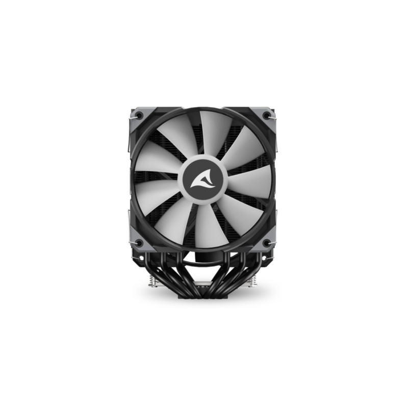 Buy Sharkoon A60 Air Cooler - A60 - RGB Black, Dual 120mm Fans, 6 Heatpipes, LGA... in Cyprus, Nicosia, Limassol, Larnaka, Pafos