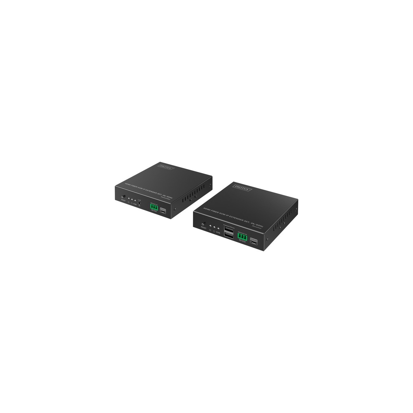 HDMI Fiber KVM IP Extender Set, KVM-Switch - HDMI Fiber KVM IP Extender Set — Buy in Cyprus with Fast Delivery