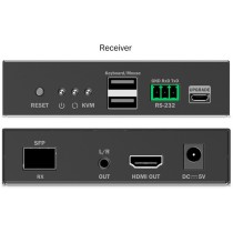 HDMI Fiber KVM IP Extender Set, KVM-Switch - HDMI Fiber KVM IP Extender Set — Buy in Cyprus with Fast Delivery