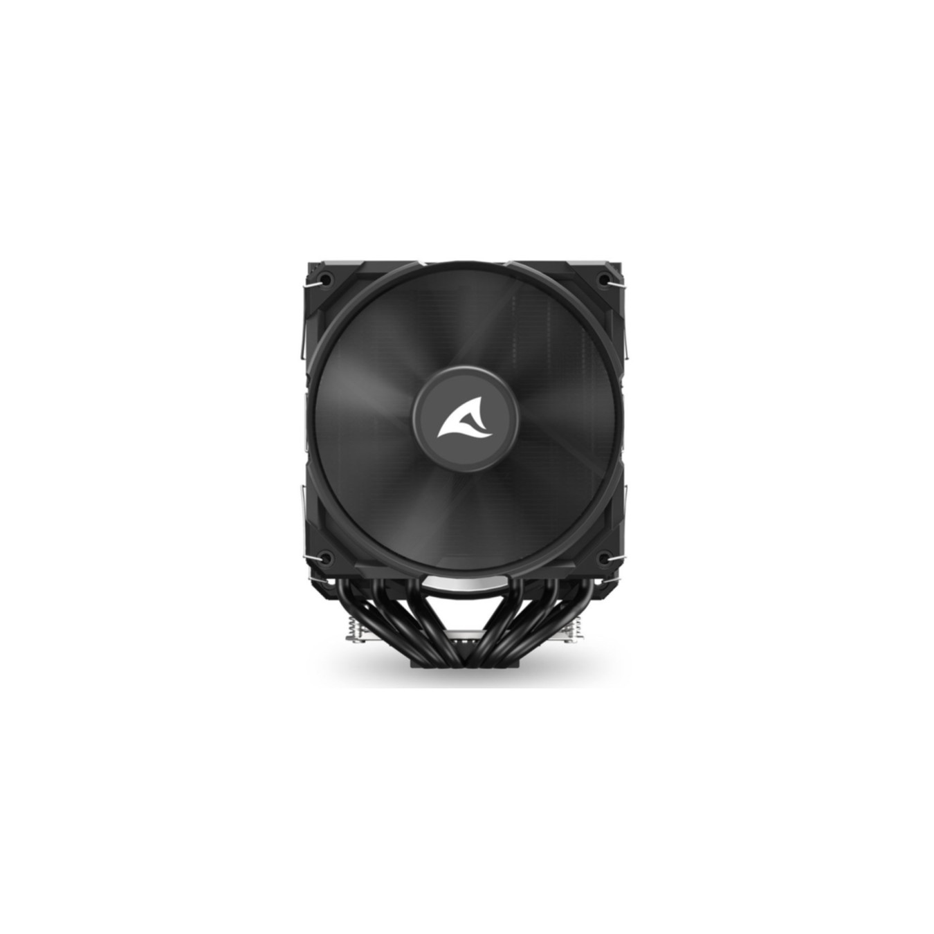 Sharkoon A60 Air Tower CPU Cooler - 6 Heatpipes, Dual 120mm PWM Fans, Black — Buy in Cyprus with Fast Delivery