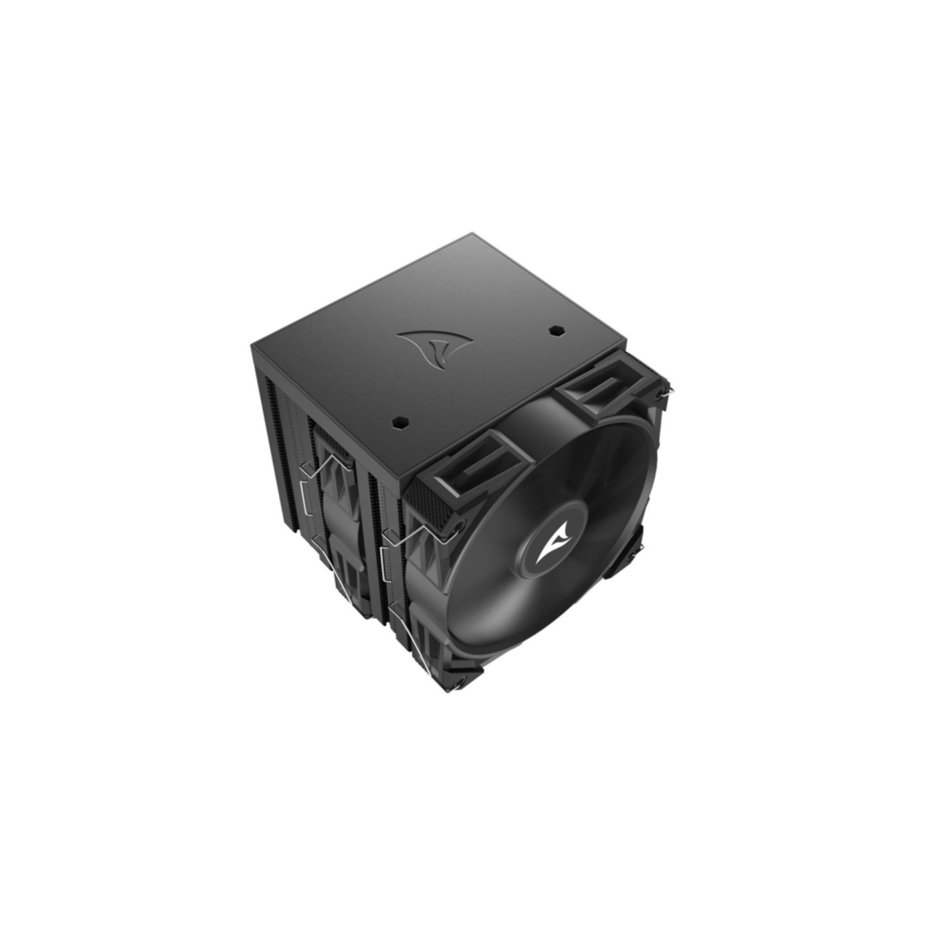 Sharkoon A60 Air Tower CPU Cooler - 6 Heatpipes, Dual 120mm PWM Fans, Black — Buy in Cyprus with Fast Delivery