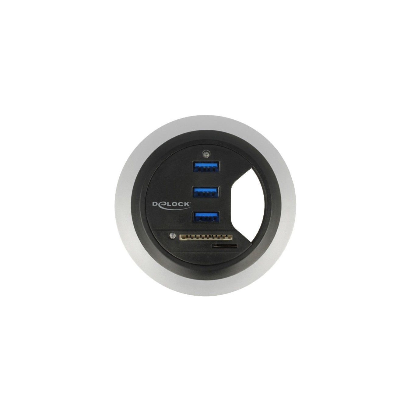 Table hub - 3 port USB 3.0, card reader — Buy in Cyprus with Fast Delivery