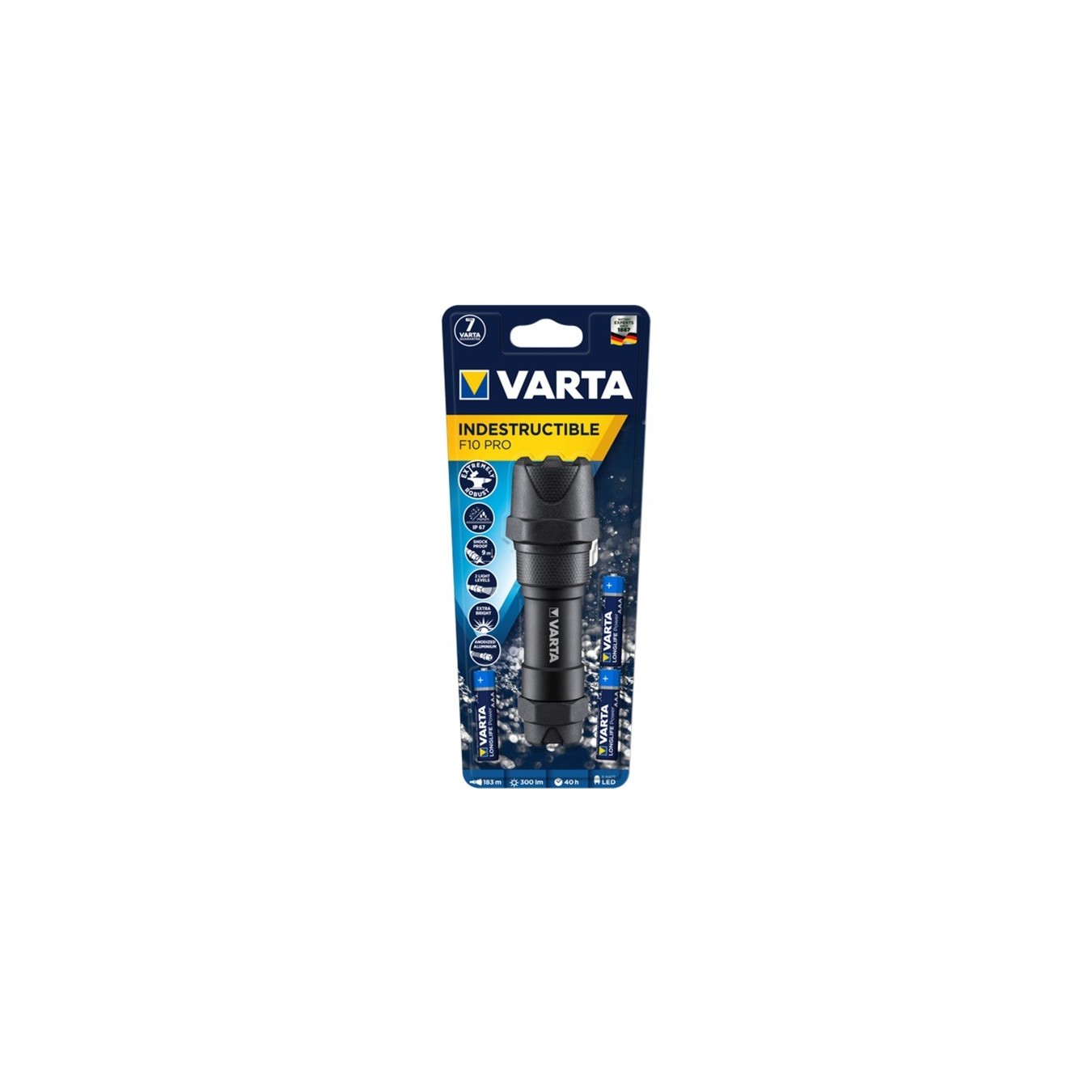 Indestructible flashlight - F10 Pro - flashlight — Buy in Cyprus with Fast Delivery