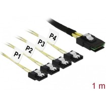 Adapter Cable - Mini SAS SFF-8087 to 4x SATA 7Pin — Buy in Cyprus with Fast Delivery