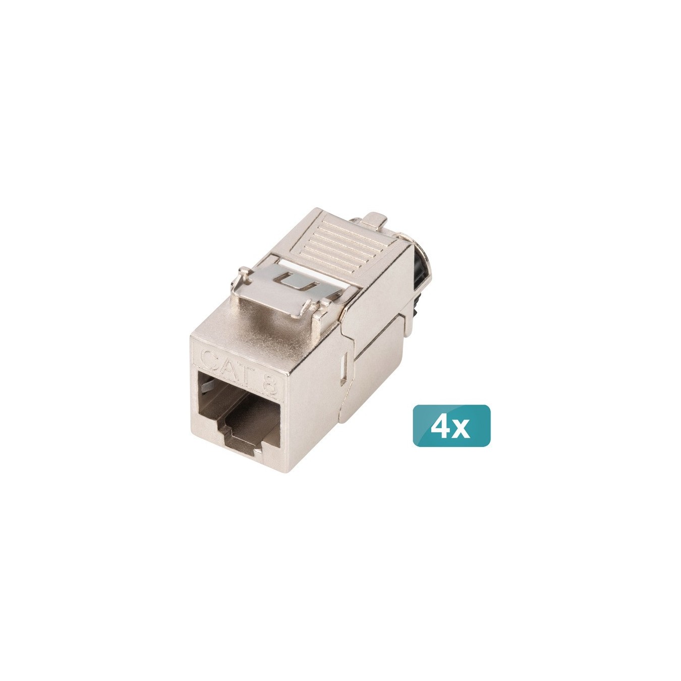 Keystone Module - Cat. 8.1 - Shielded - 4 pieces — Buy in Cyprus with Fast Delivery