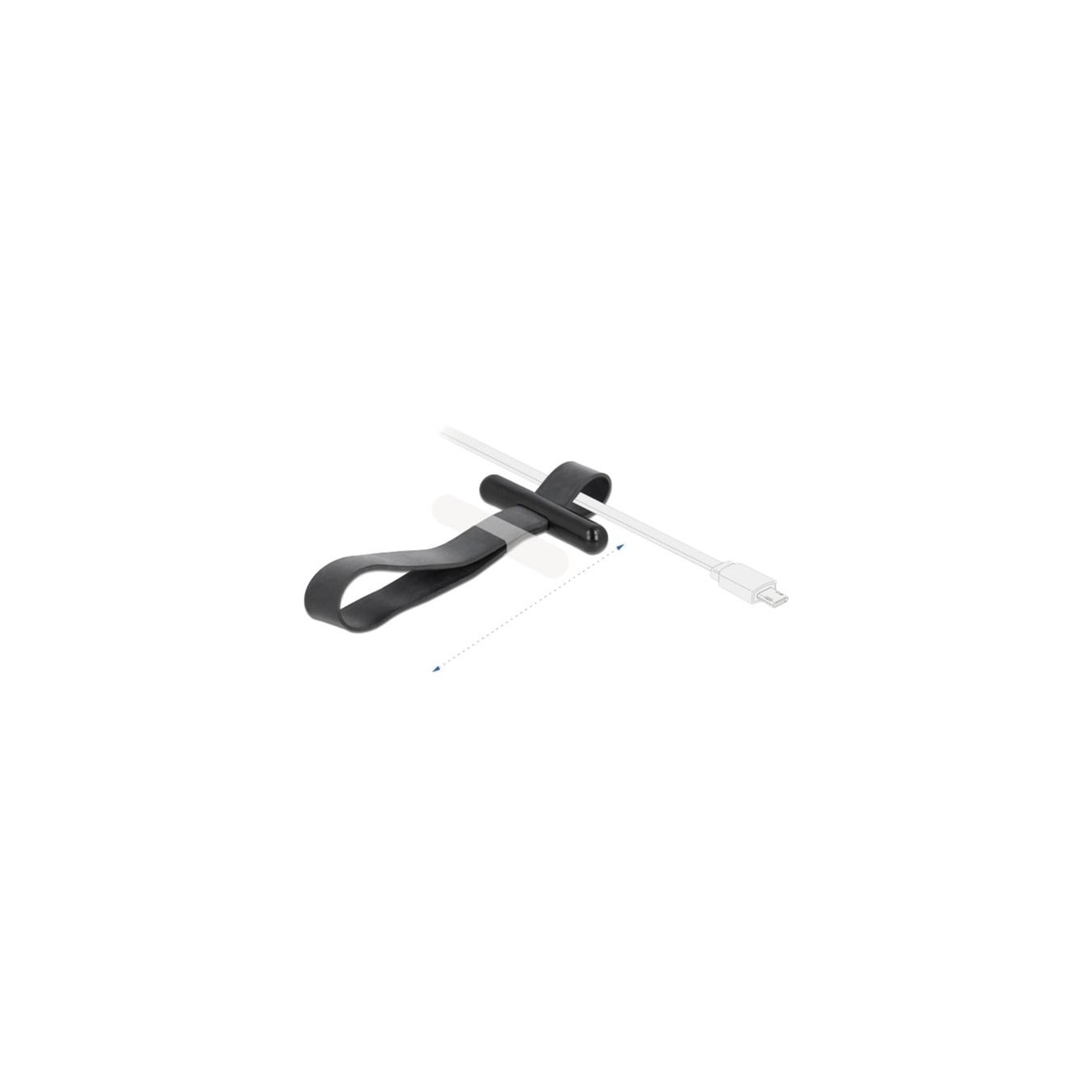 Cable ties with rubber loop - rubber loop — Buy in Cyprus with Fast Delivery