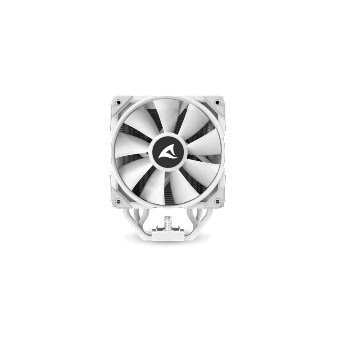 Sharkoon A50 Air Cooler - A50 - White, 5x6mm Heatpipes, 120mm 4-pin PWM Fan, LGA1700/AM5 Compatible