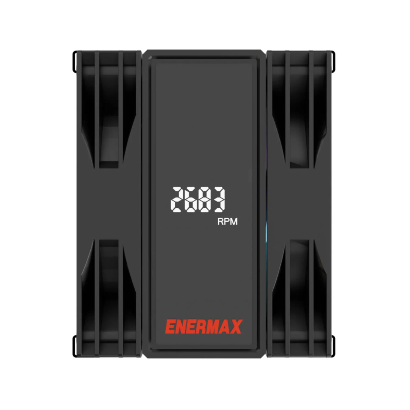 Enermax ETS-T41D-ARGB CPU Cooler - Black, 4x6mm Heatpipes, ARGB 120mm Dual Fans, 250W TDP — Buy in Cyprus with Fast Delivery