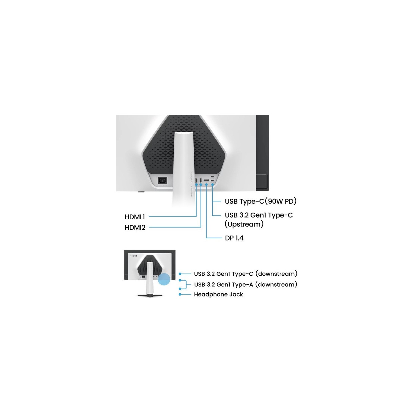 MOBIUZ QD-OLED Gaming Monitor - EX271UZ - MOBIUZ QD-OLED, Gaming-Monitor — Buy in Cyprus with Fast Delivery