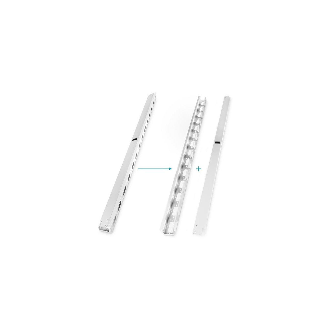 Cable management channels - for network and server cabinets — Buy in Cyprus with Fast Delivery