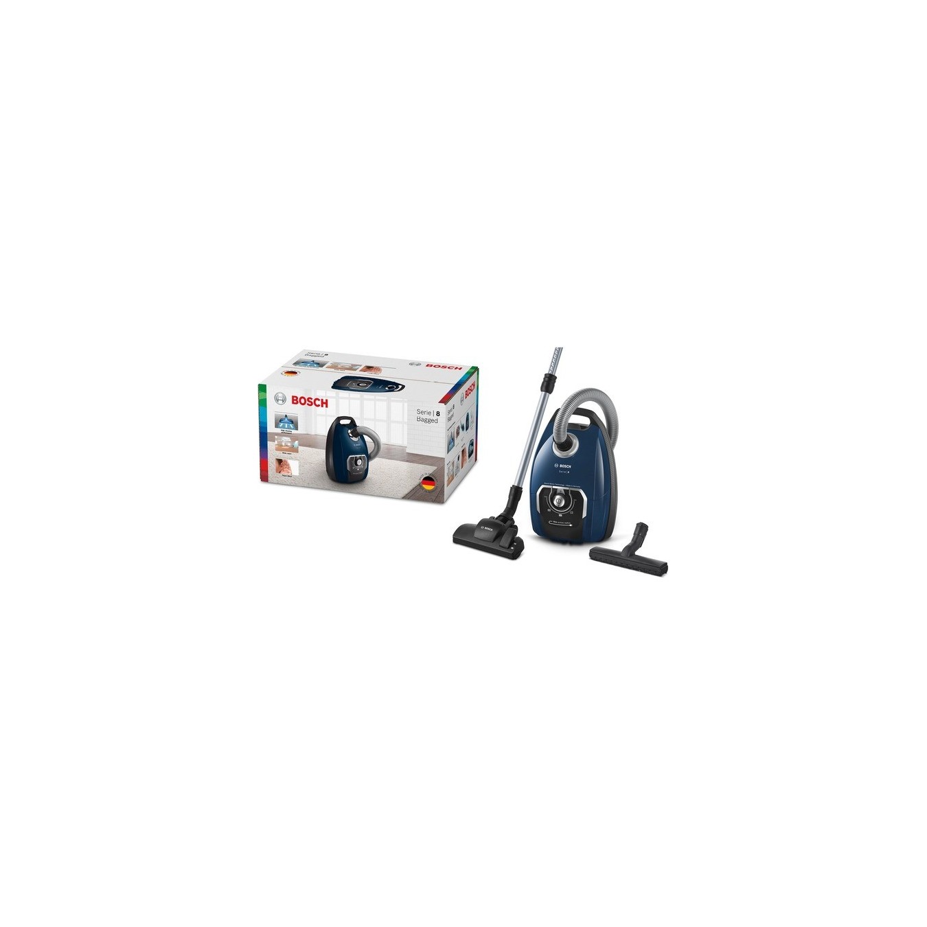 Series 8 Canister Vacuum Cleaner - BGB75X494 - Canister vacuum cleaner — Buy in Cyprus with Fast Delivery