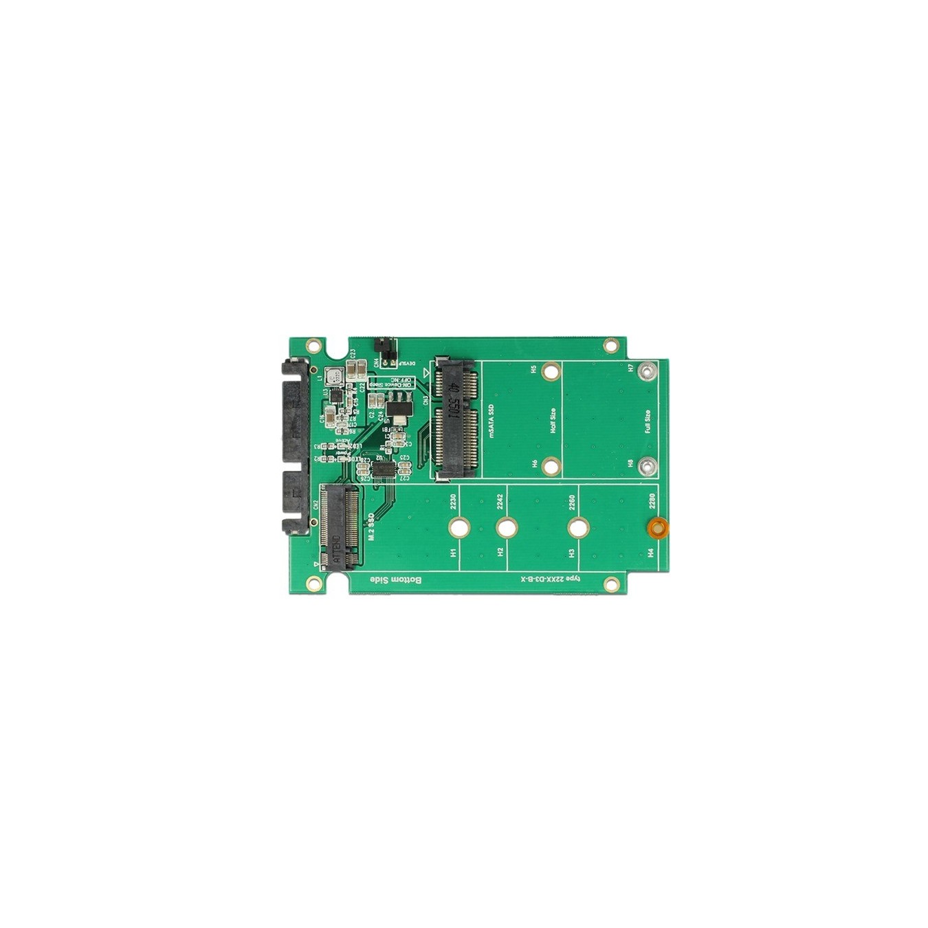 2.5' Convert SATA 22Pin to 1x M.2 — Buy in Cyprus with Fast Delivery