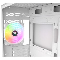Thermaltake View 170 WS ARGB Snow Micro Chassis - White/Wood (Boxed) — Buy in Cyprus with Fast Delivery