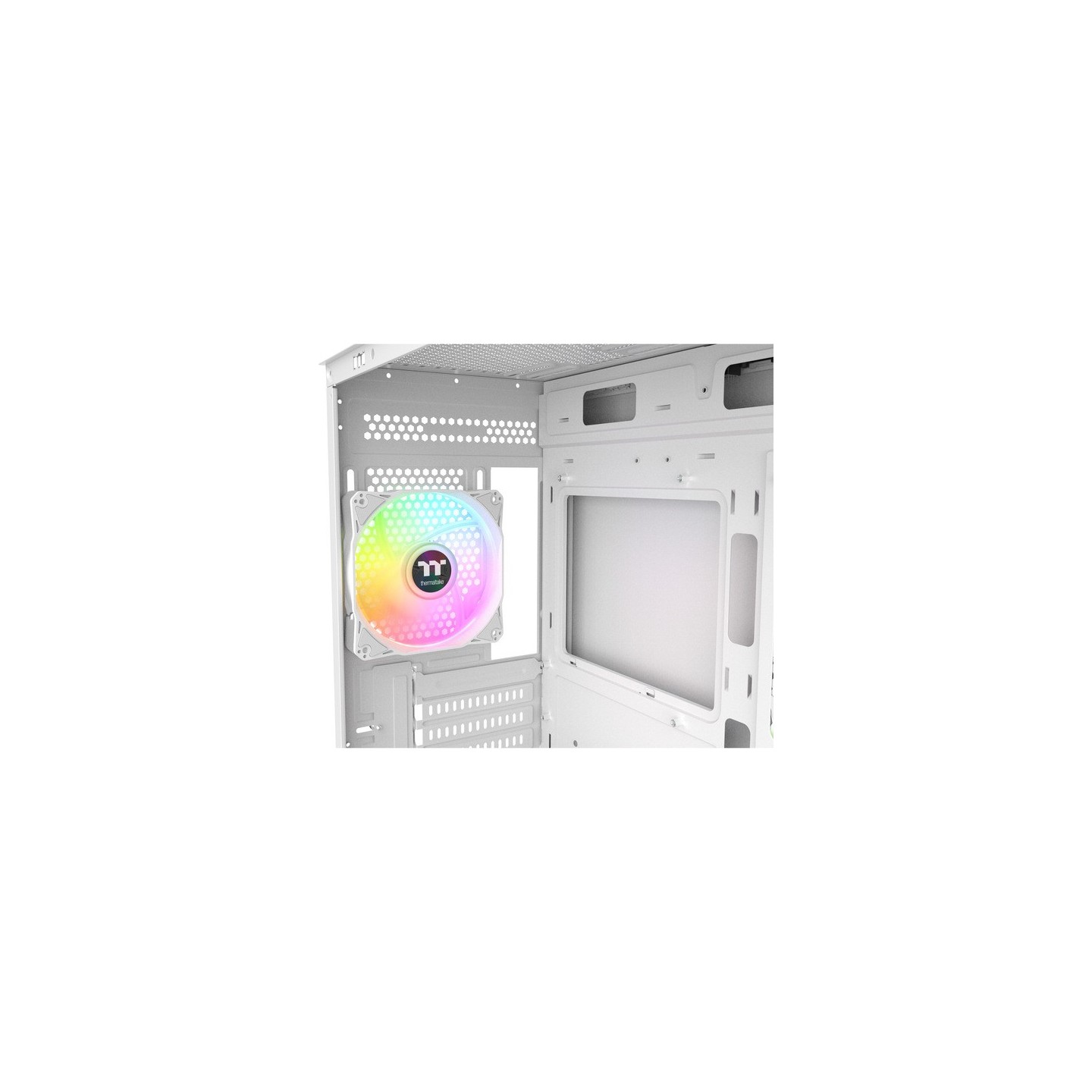 Thermaltake View 170 WS ARGB Snow Micro Chassis - White/Wood (Boxed) — Buy in Cyprus with Fast Delivery